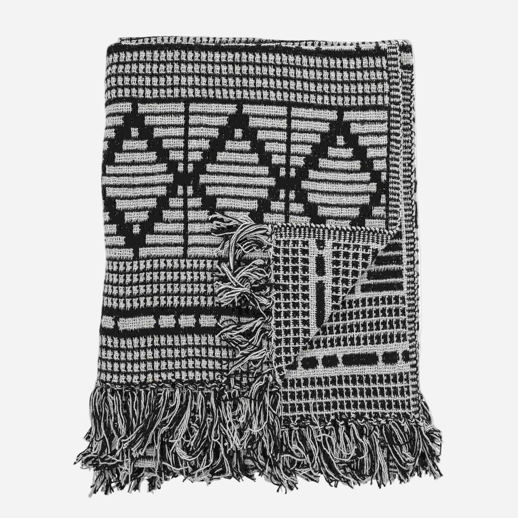 GUTTE THROW BLACK