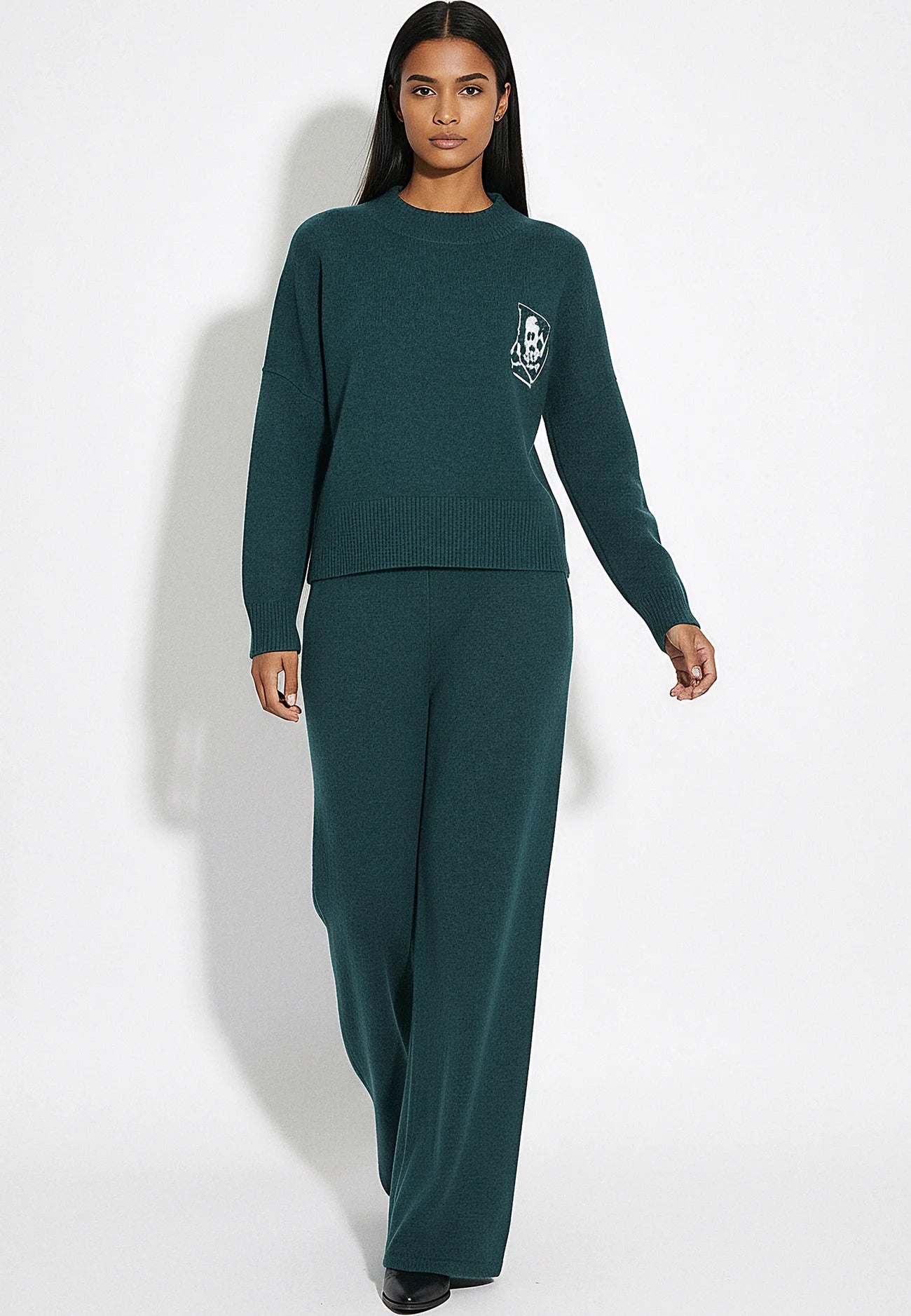 LUSCIOUS JUMPER FOREST GREEN