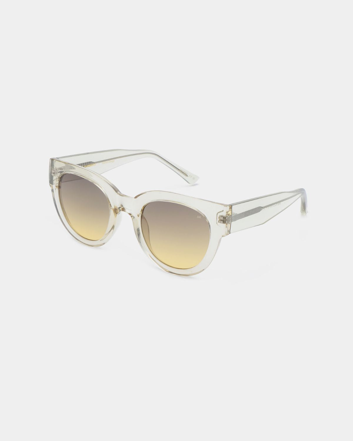 LILLY ECRU TRANSPARENT SUNGLASSES