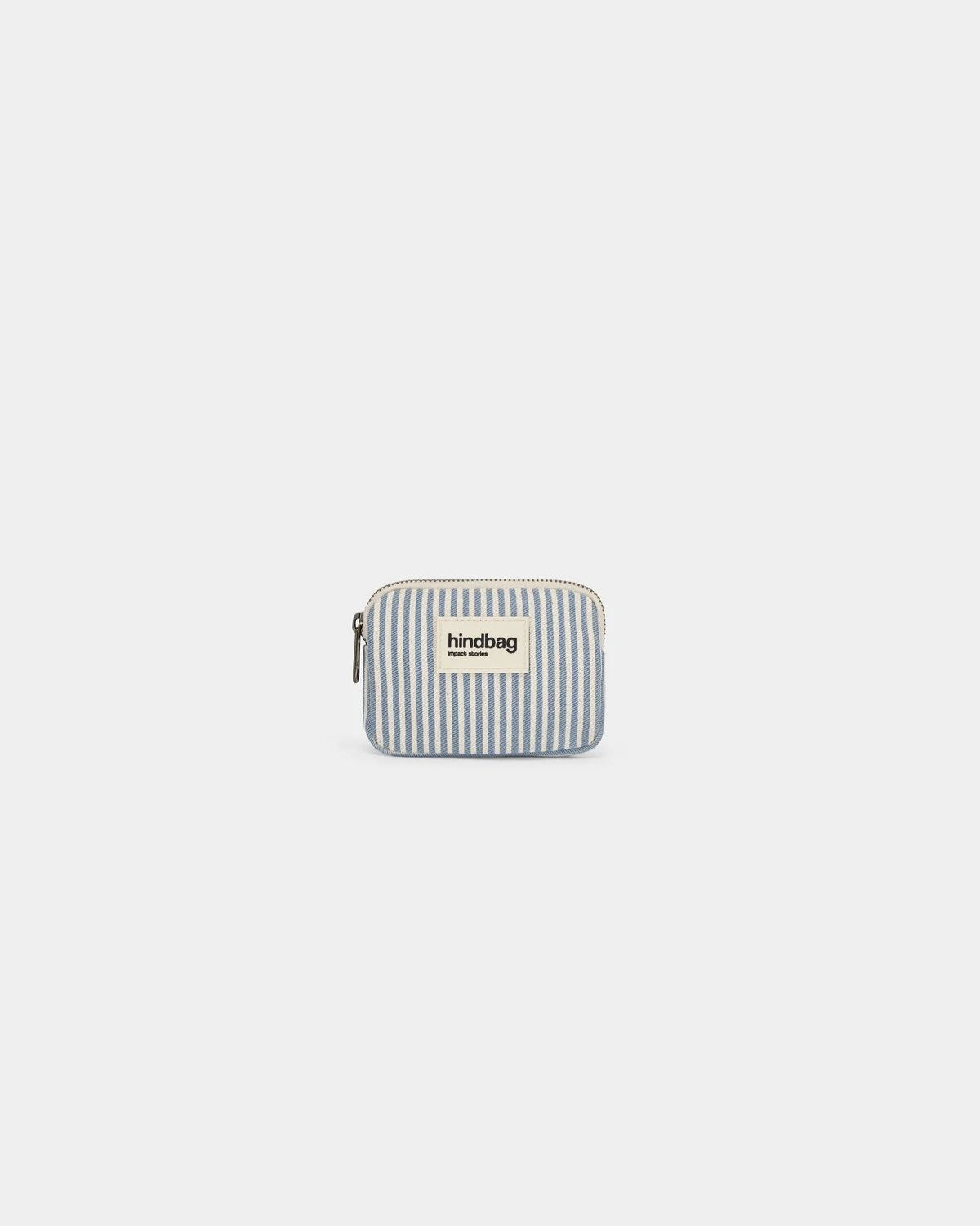 LILI PURSE RAYURES BLEU
