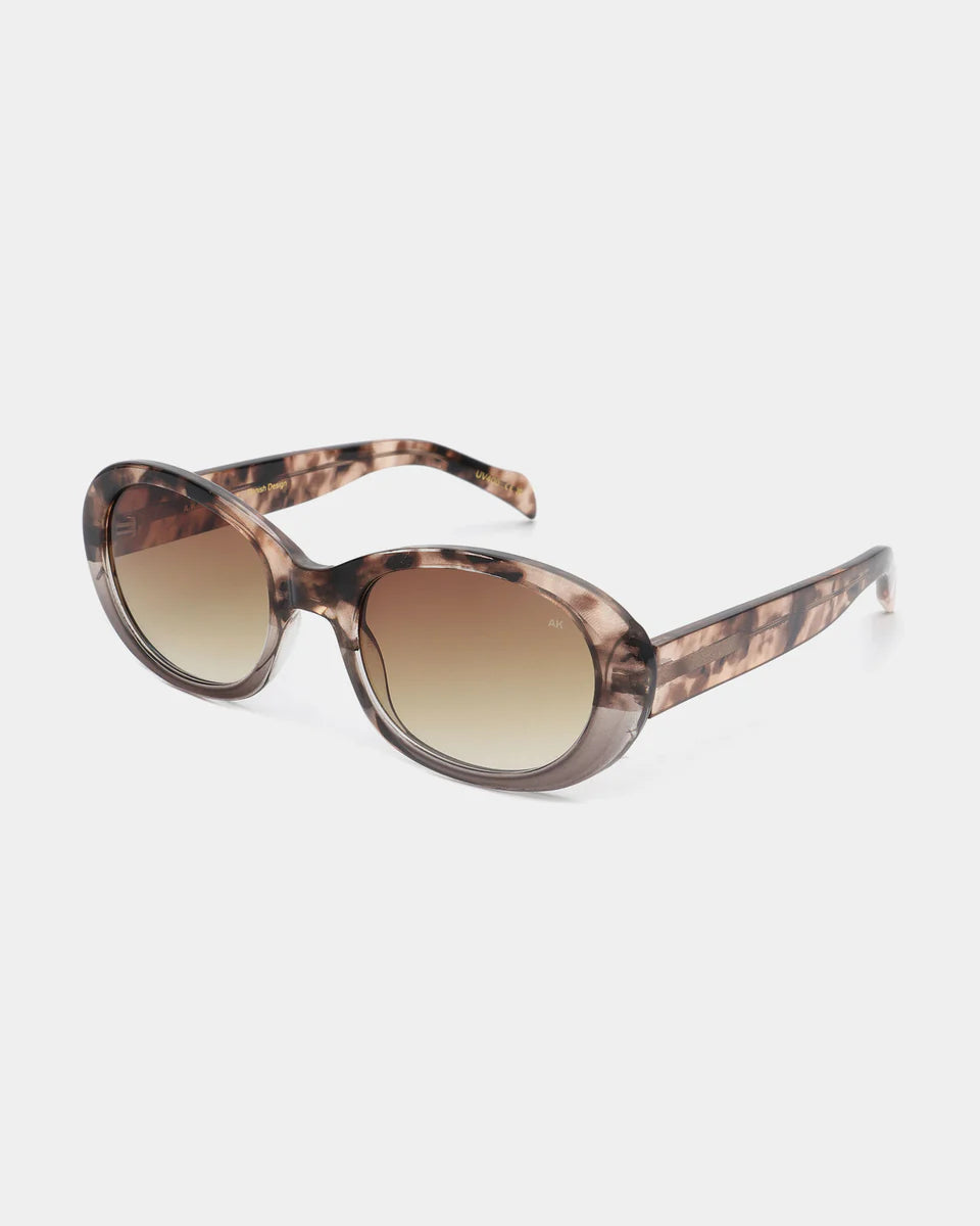 ANMA COQUINA/GREY TRANSPARENT SUNGLASSES