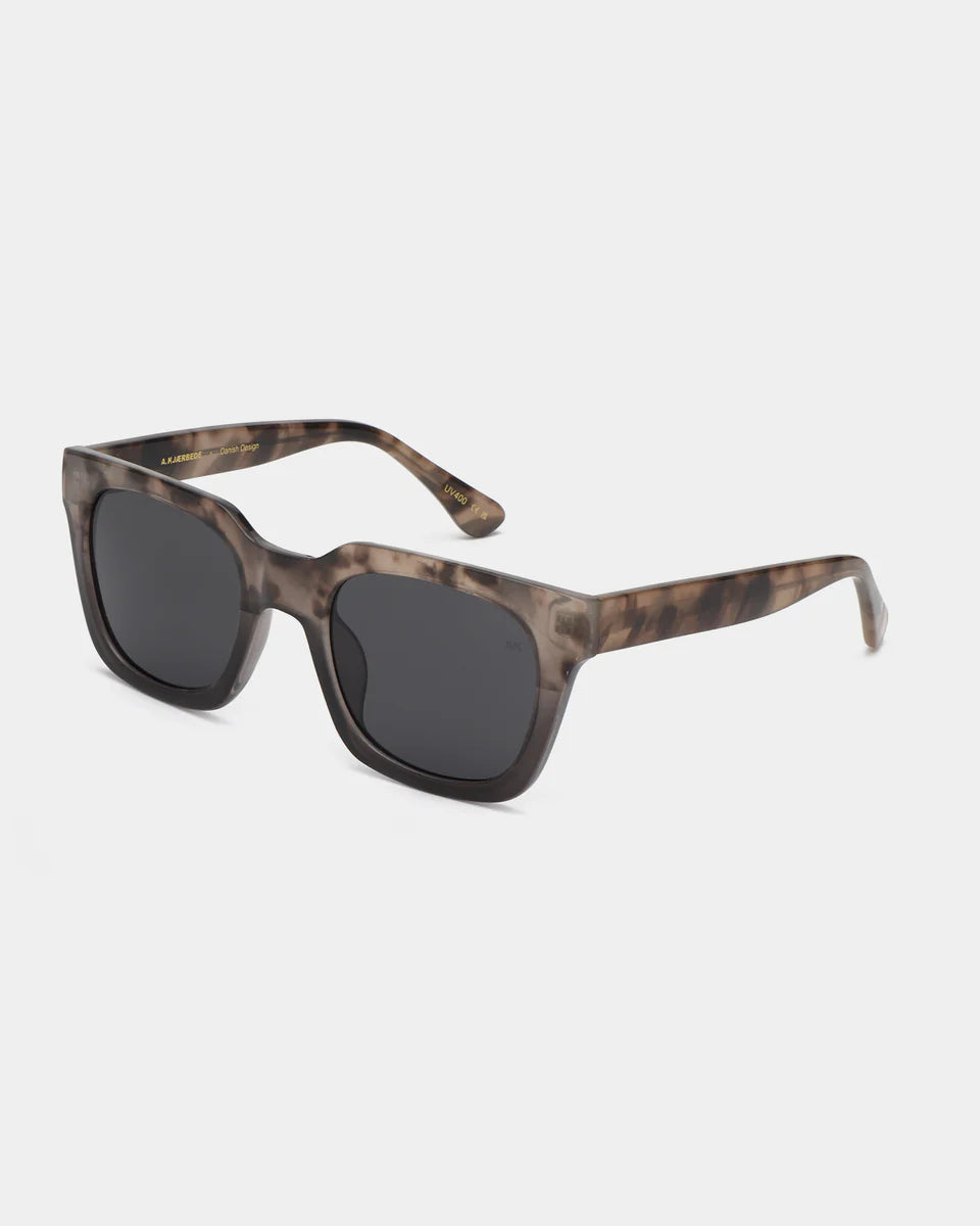 NANCY COQUINA/GREY TRANSPARENT SUNGLASSES