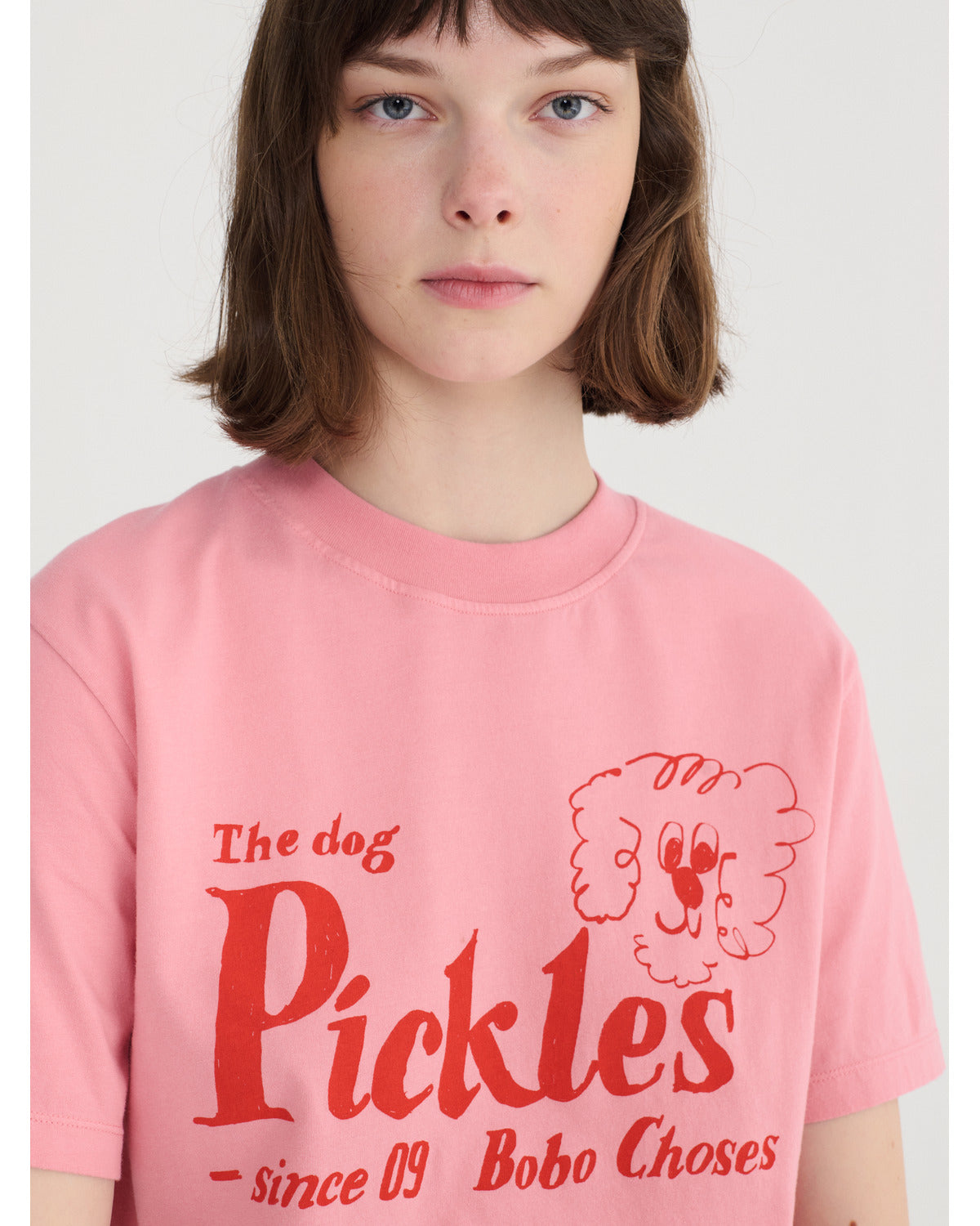 THE DOG PICKLE FITTED T-HIRT