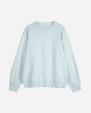 Light blue sweatshirt on a white background