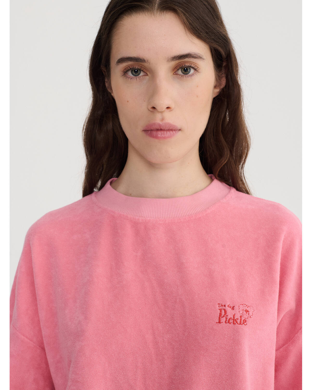 TERRY EMBROIDERY SWEATSHIRT