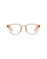 ANDY GLOSSY PINK QUARTZ GLASSES