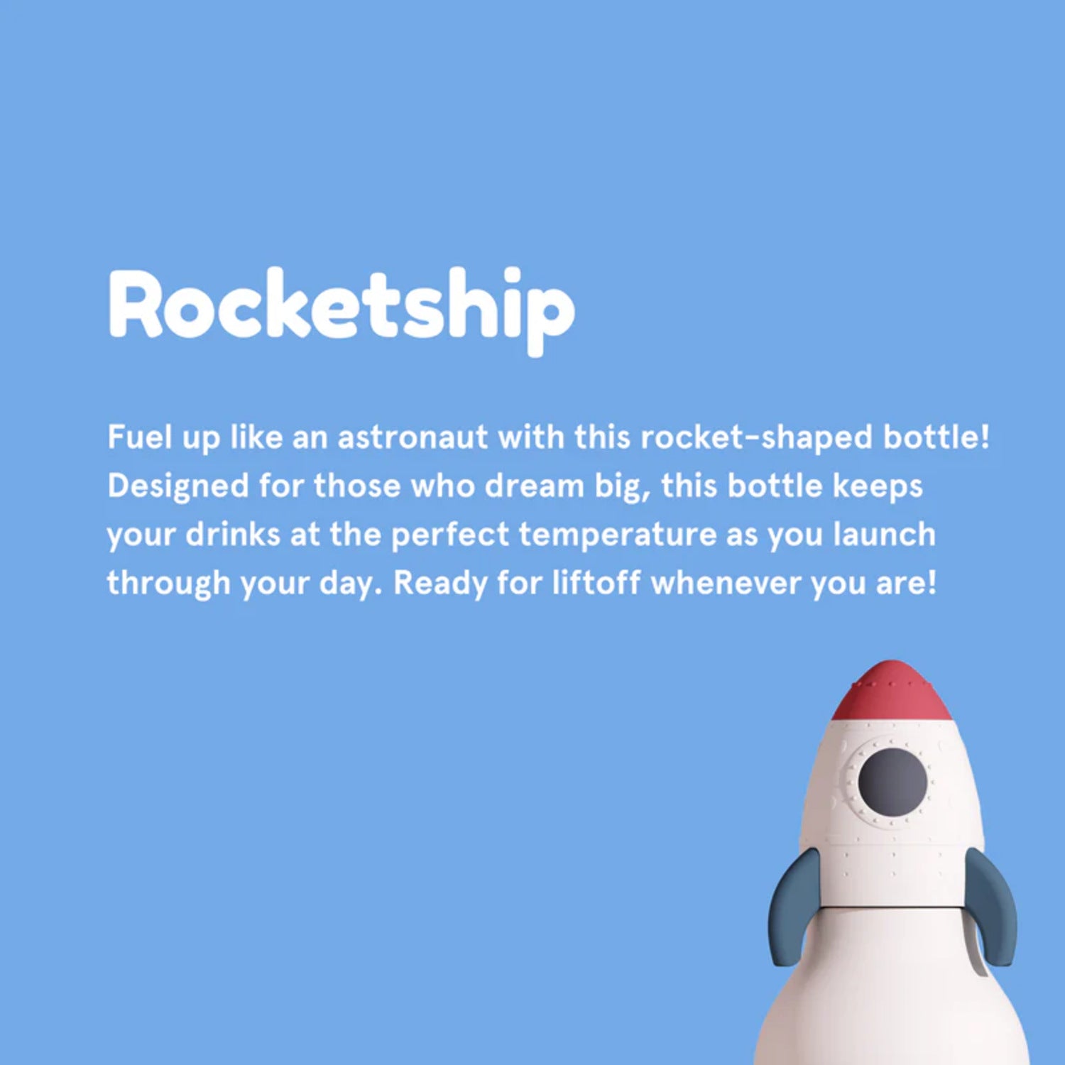 Bestie Bottle ROCKET SHIP