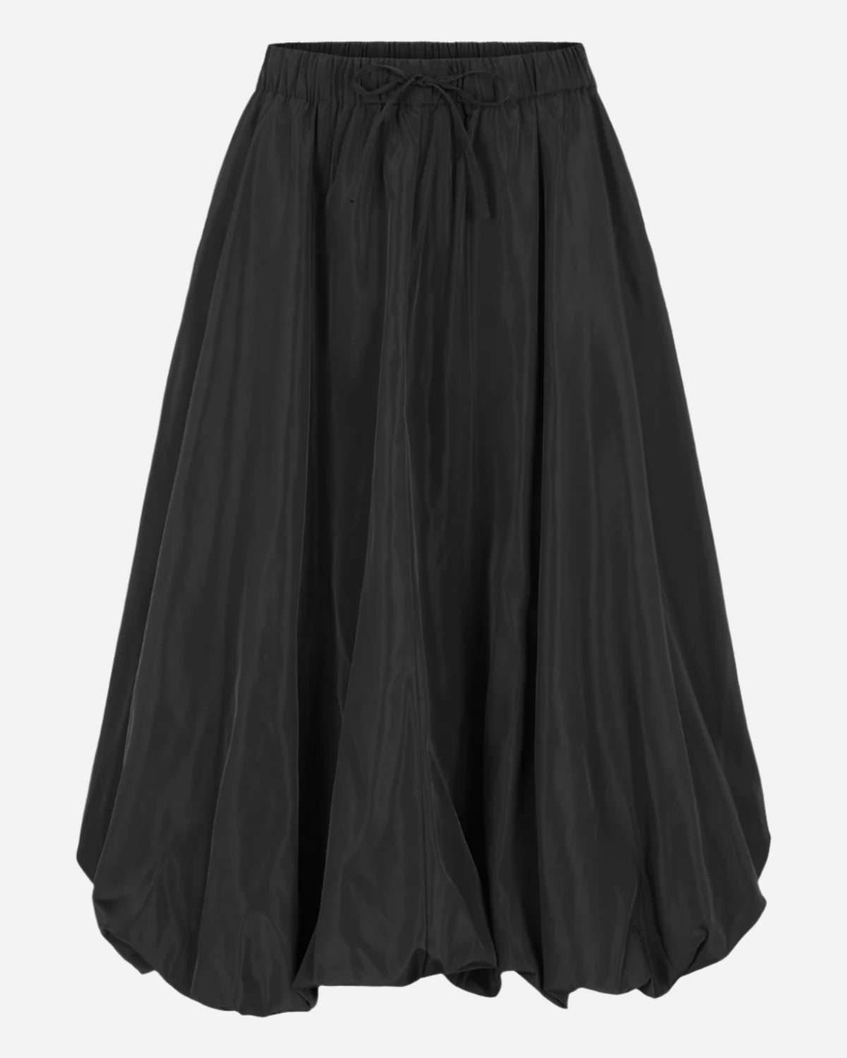 Black skirt on a white background