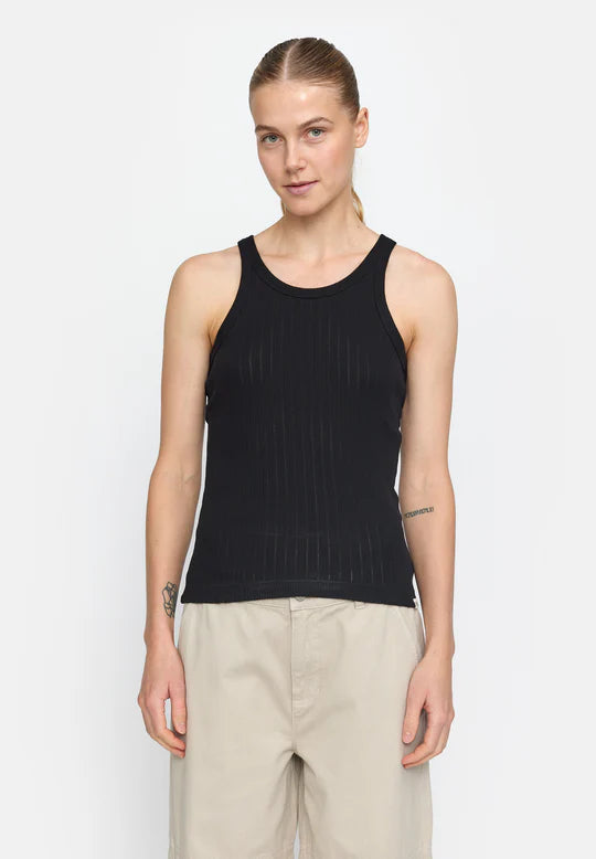 ELLA TANK TOP BLACK