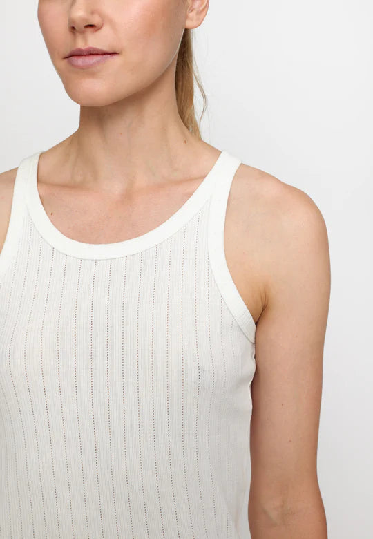 ELLA TANK TOP SNOW WHITE