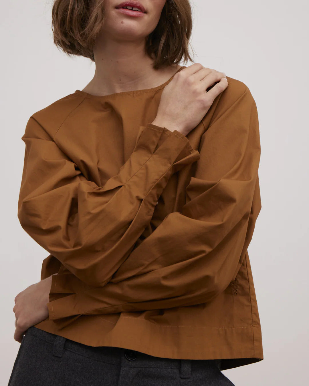 RUSSO BLOUSE BROWN SUGAR