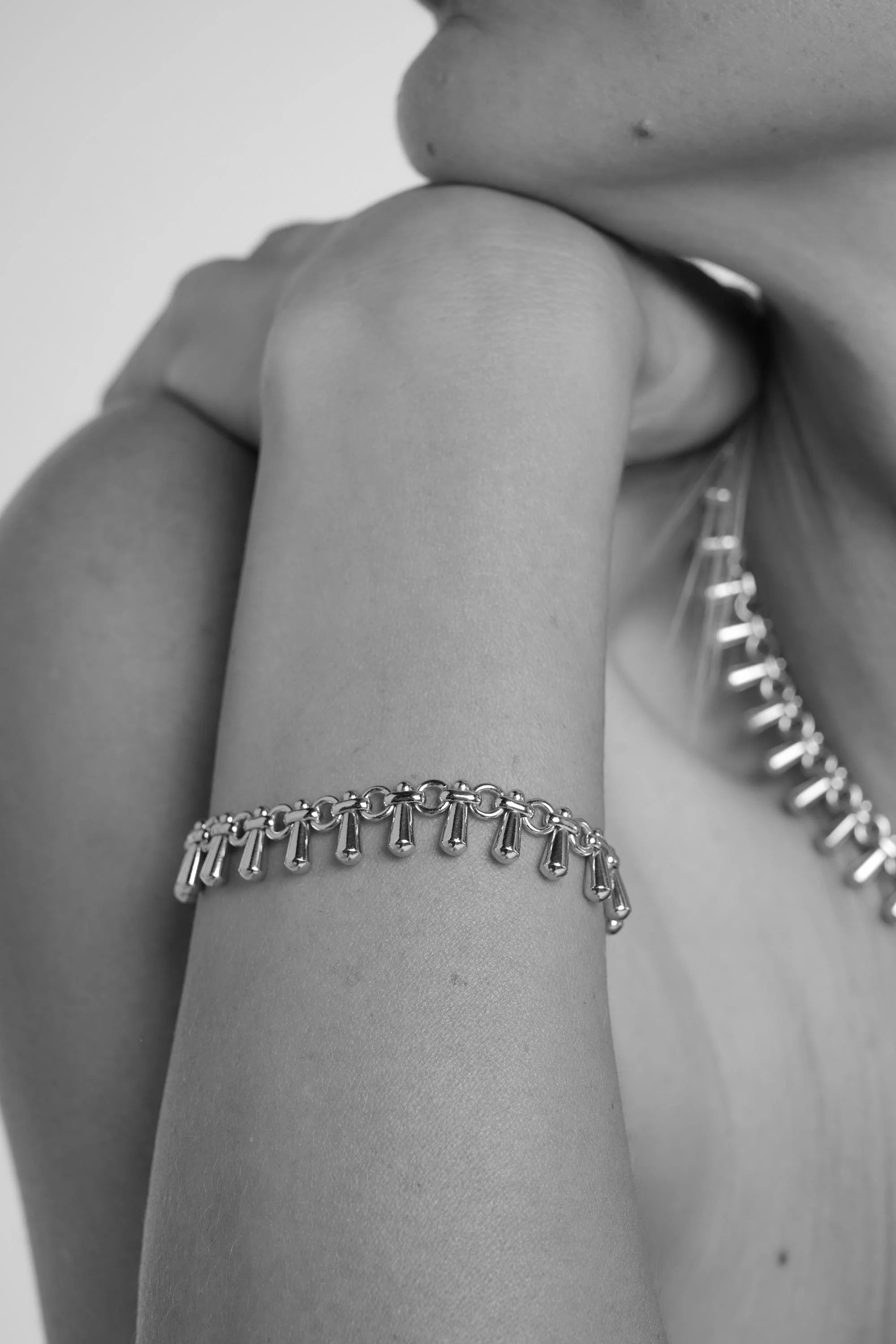 DEWDROP BRACELET SILVER