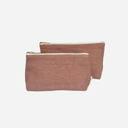 POUCH BAG FADED BLUSH