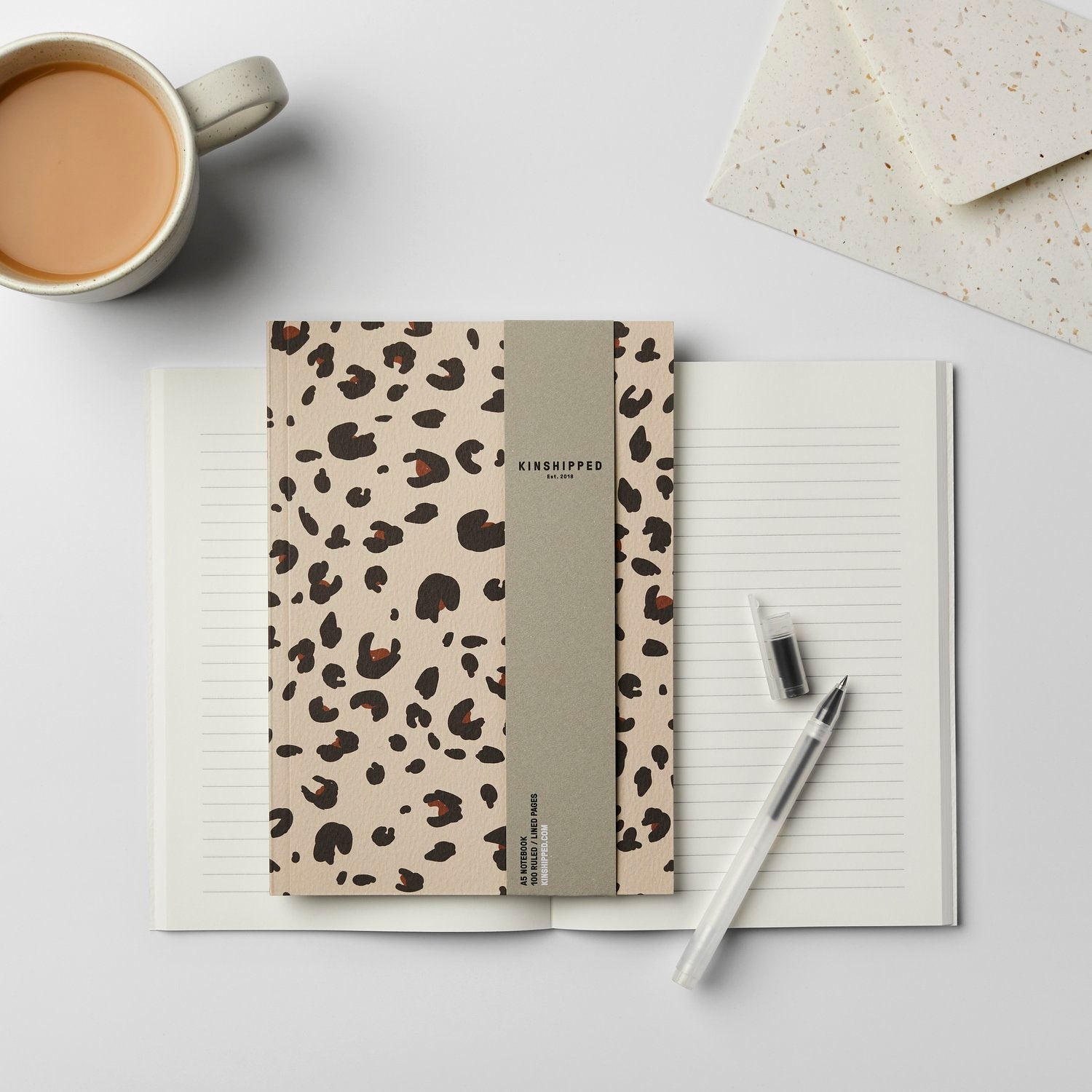 A5 NOTEBOOK LEOPARD PRINT