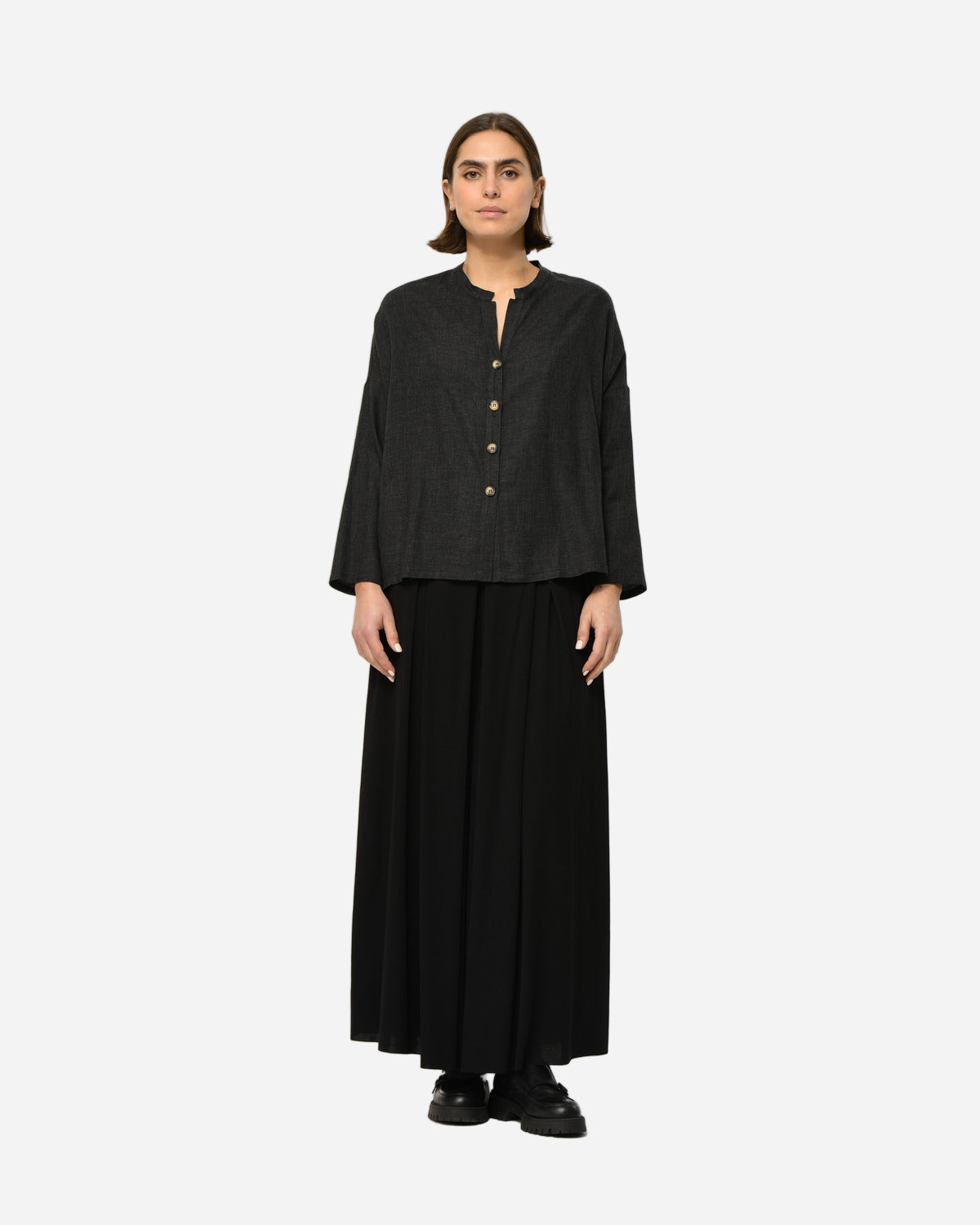TIRIANE SHIRT CHARCOAL