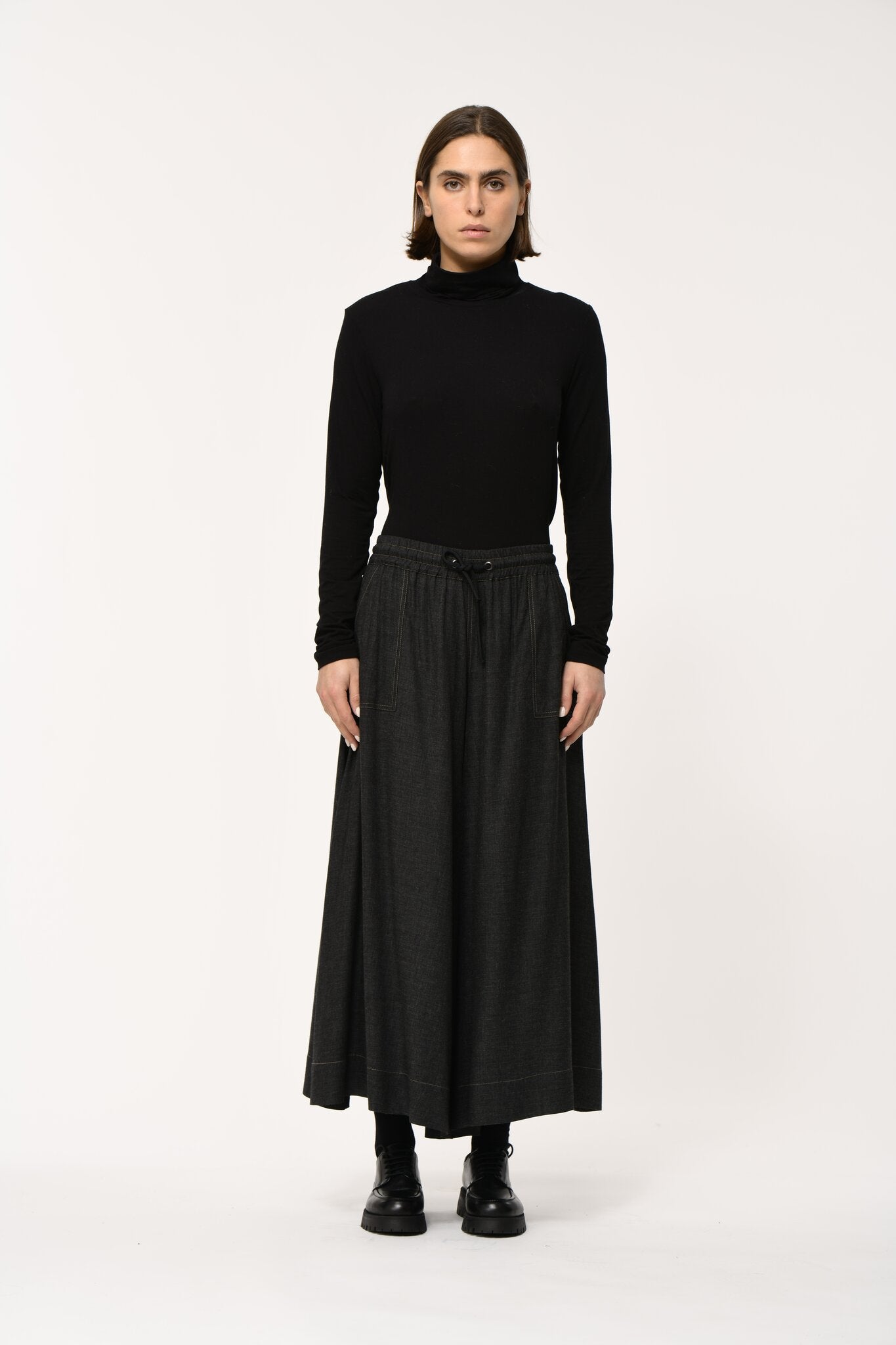 RADEMO TROUSERS CHARCOAL