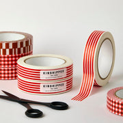 RED HORIZONTAL STRIPE TAPE