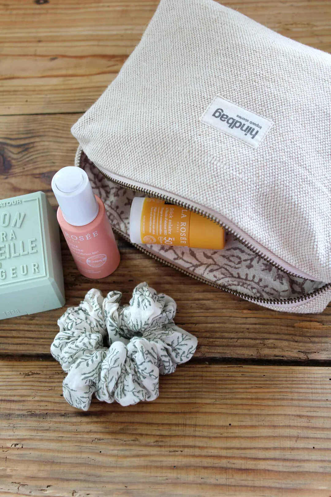 LEON TOILETRY BAG JUTE