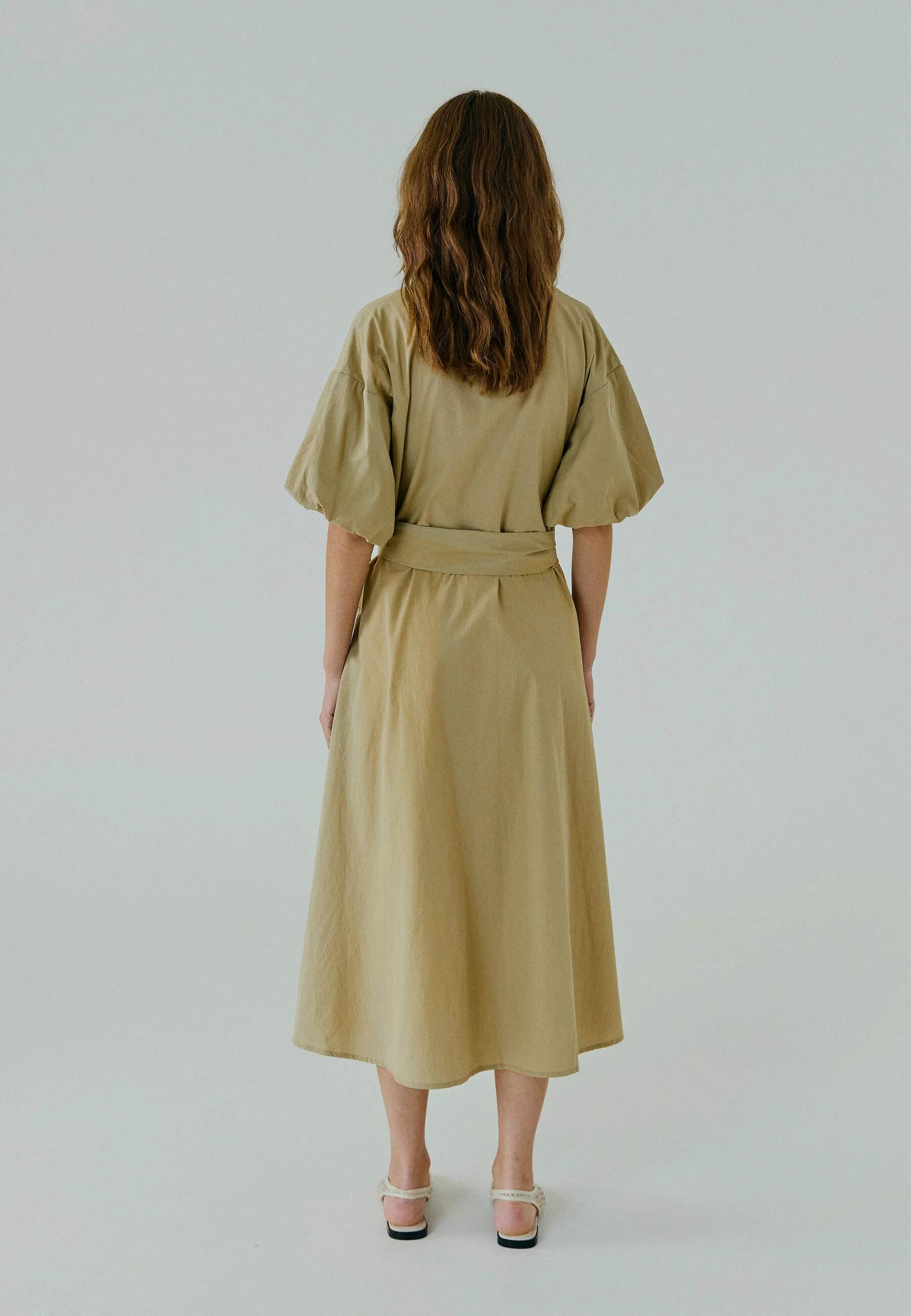 LESTA DRESS BEIGE