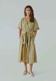 LESTA DRESS BEIGE