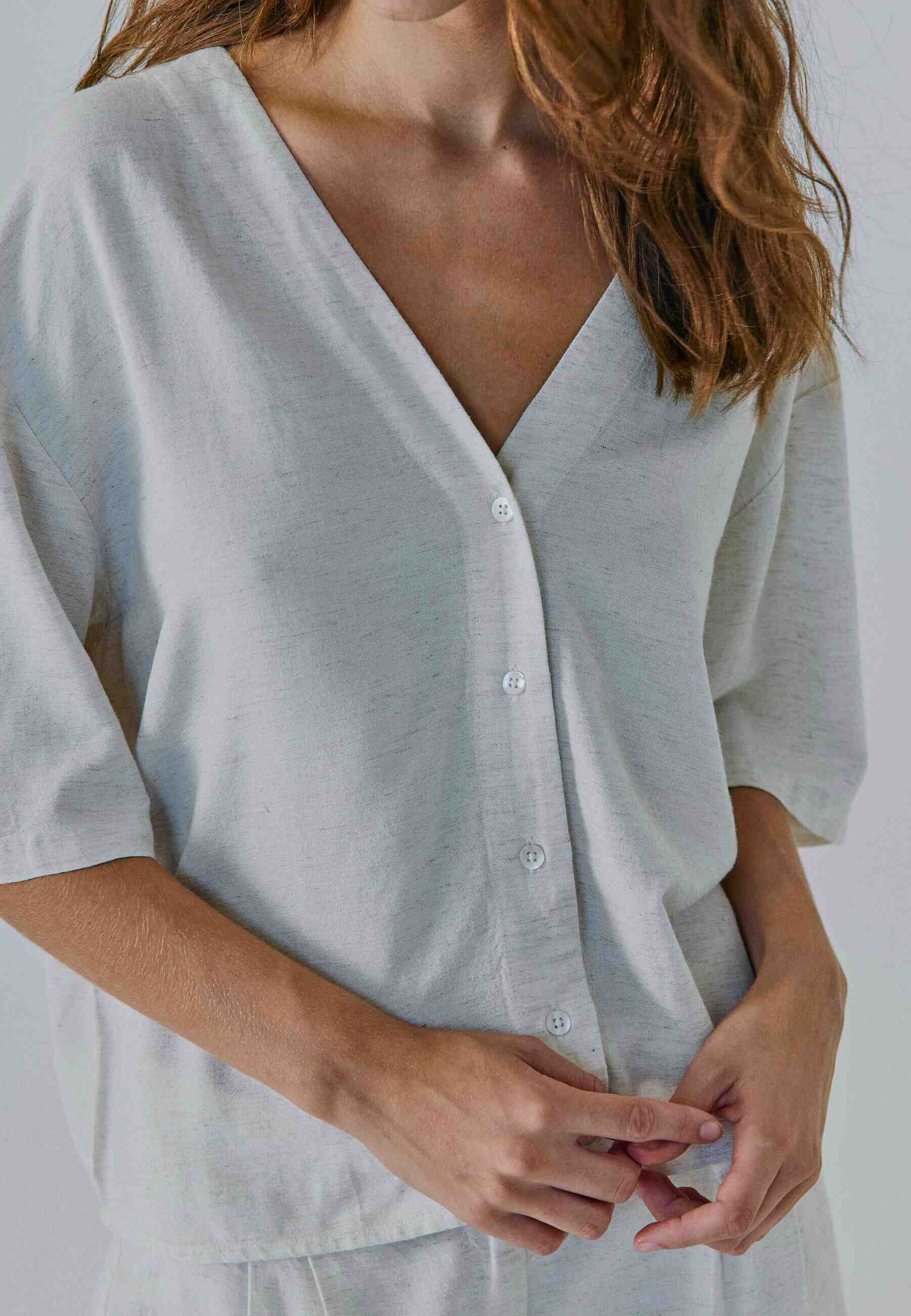 LINNE SHIRT BEIGE