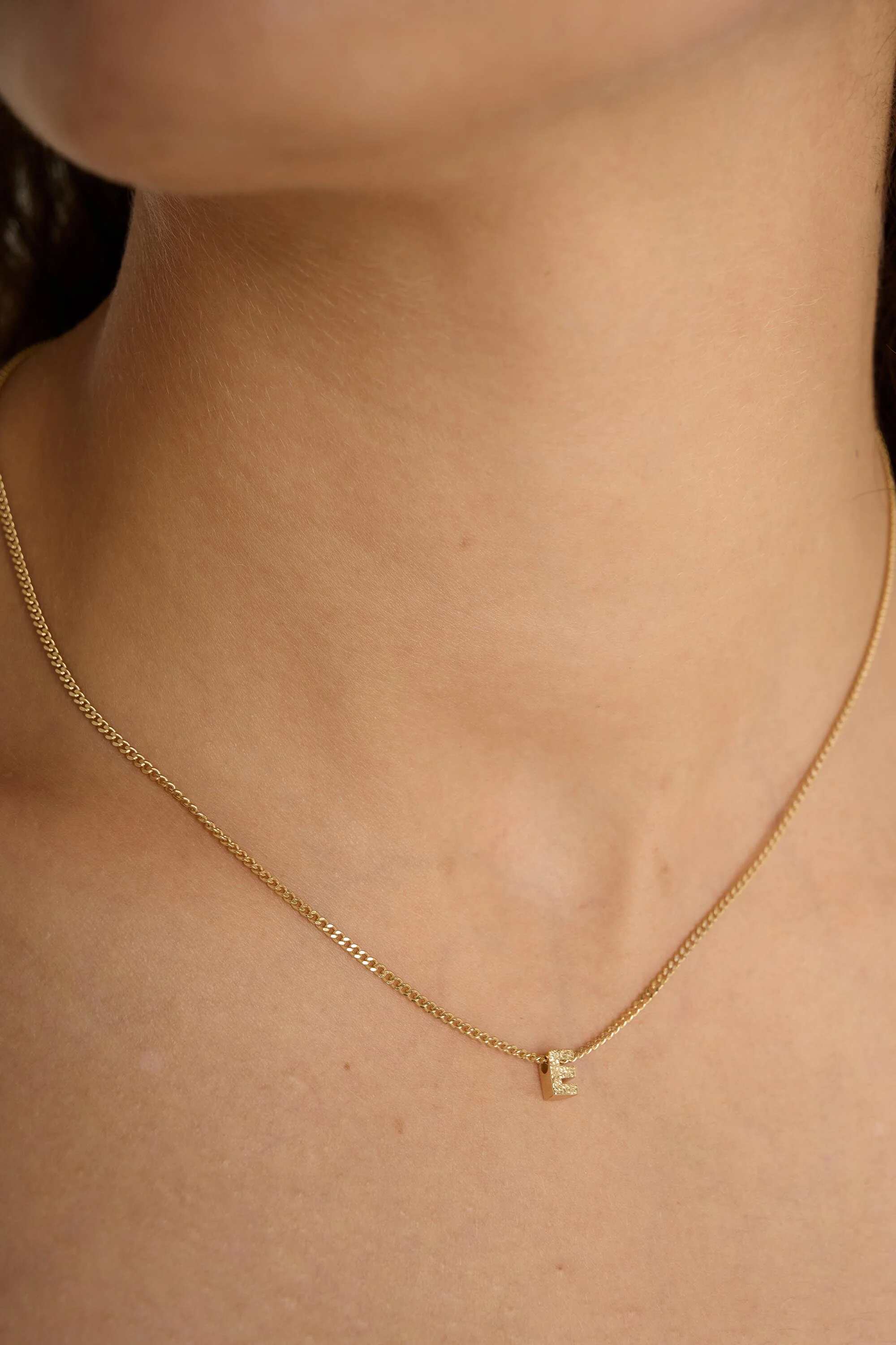 ALPHABET NECKLACE GOLD