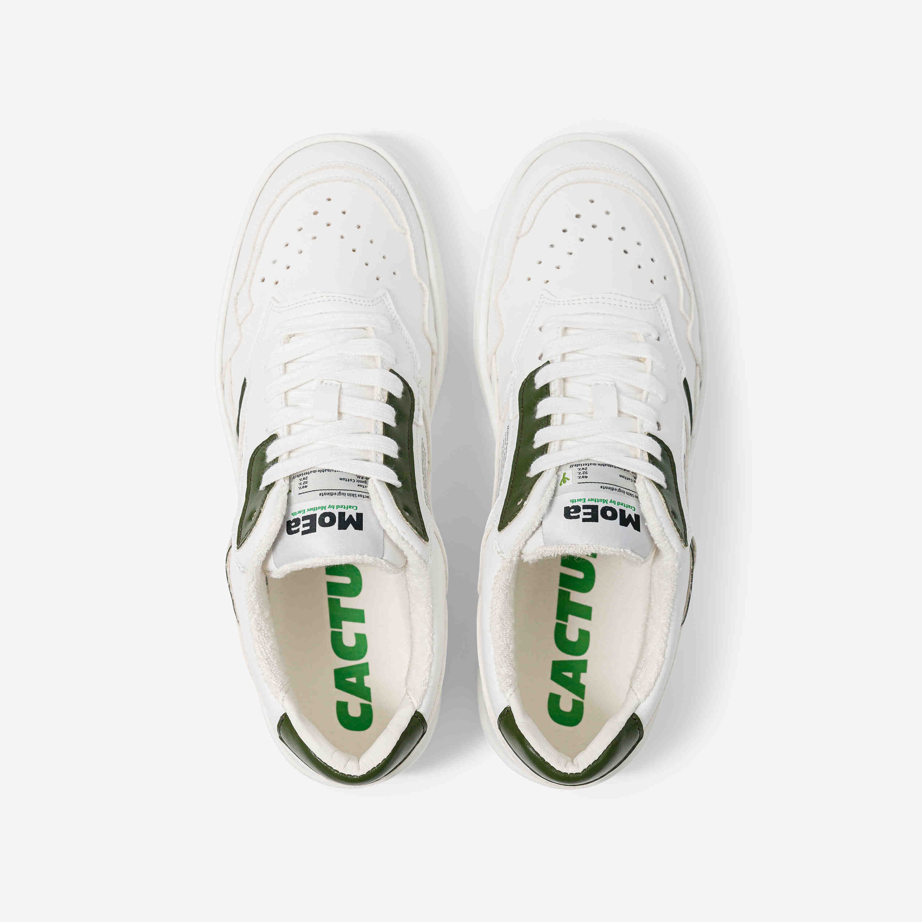 GEN1 CACTUS WHITE & GREEN TRAINERS