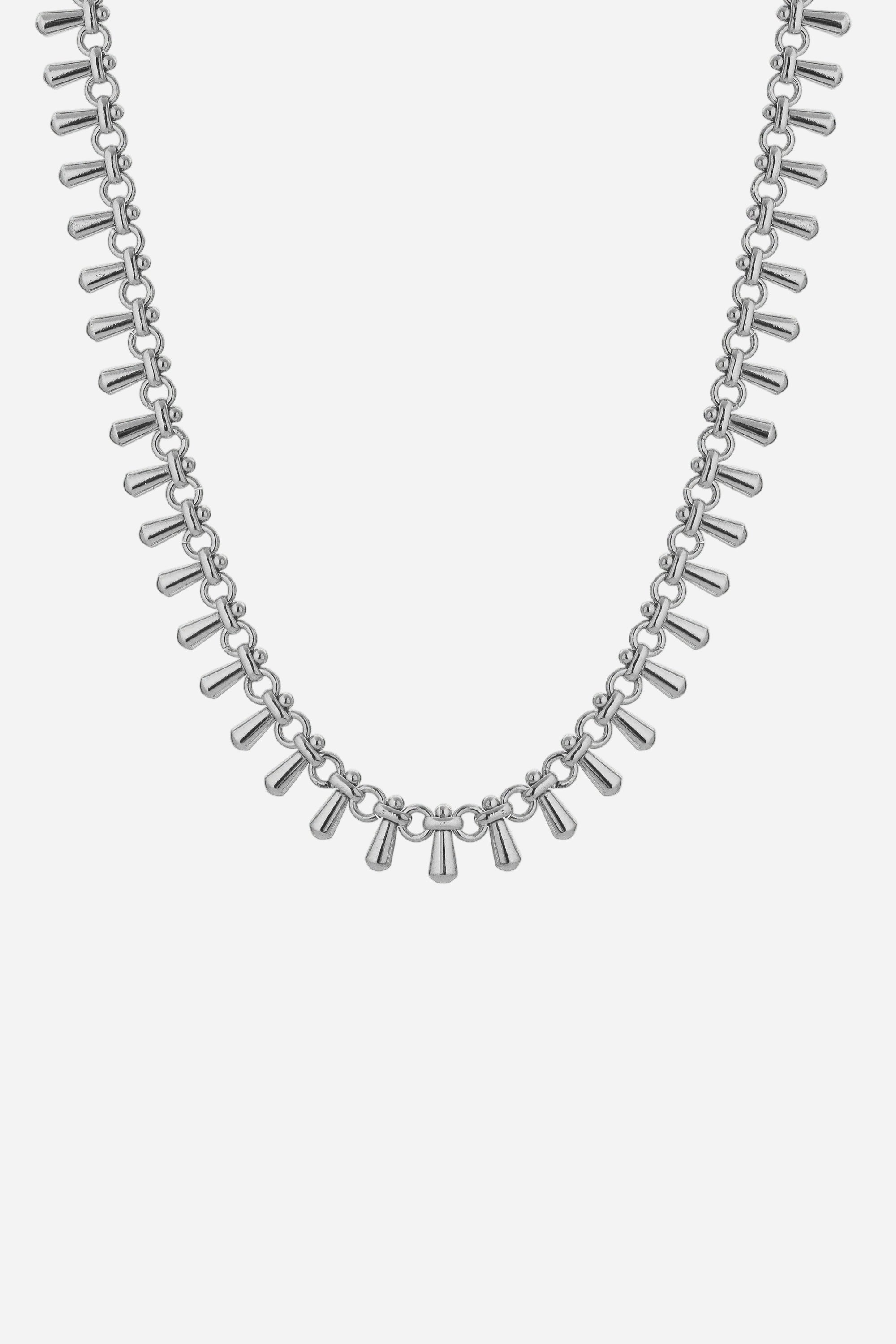 DEWDROP NECKLACE SILVER