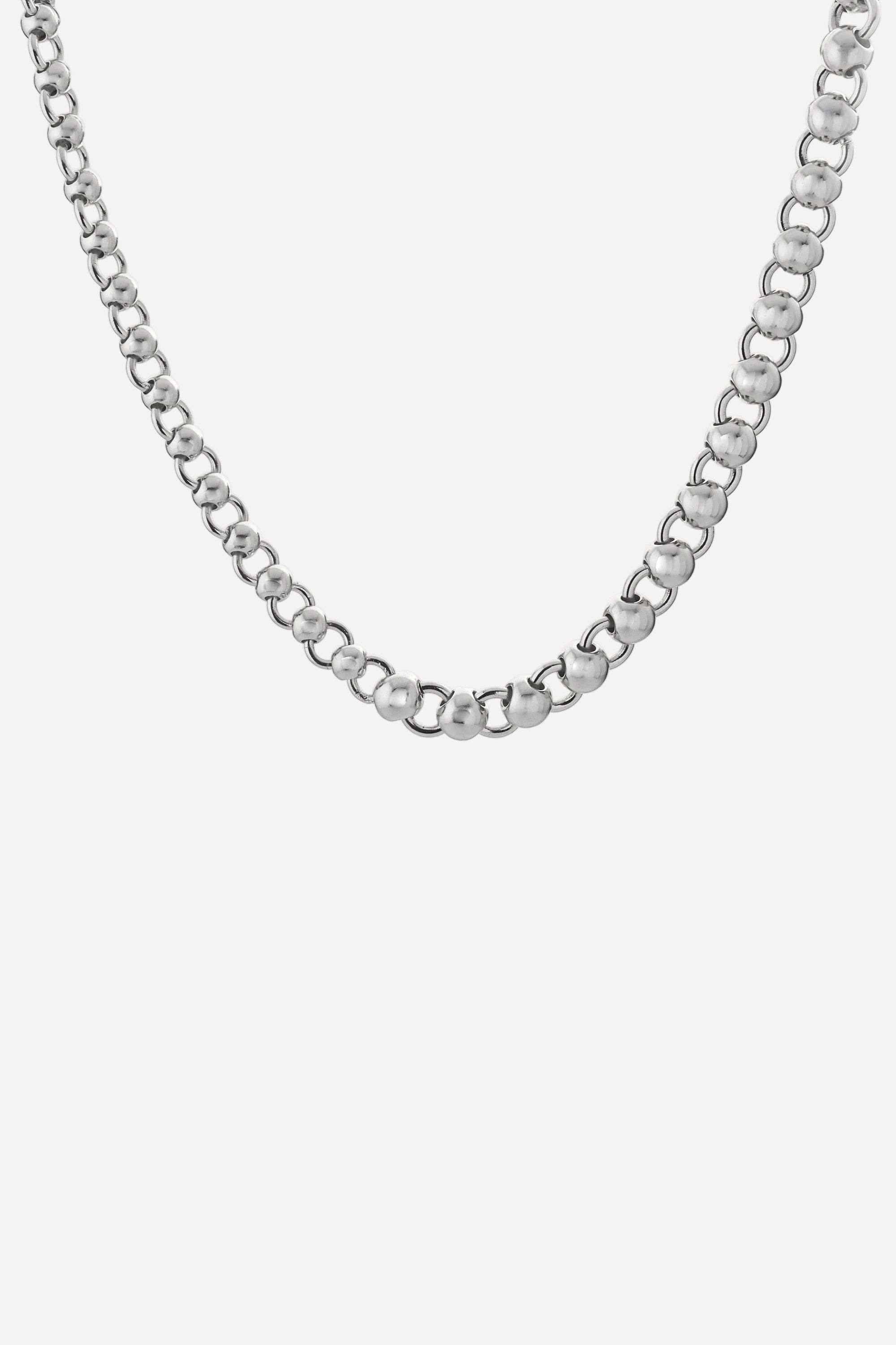 TIDEFORM NECKLACE SILVER