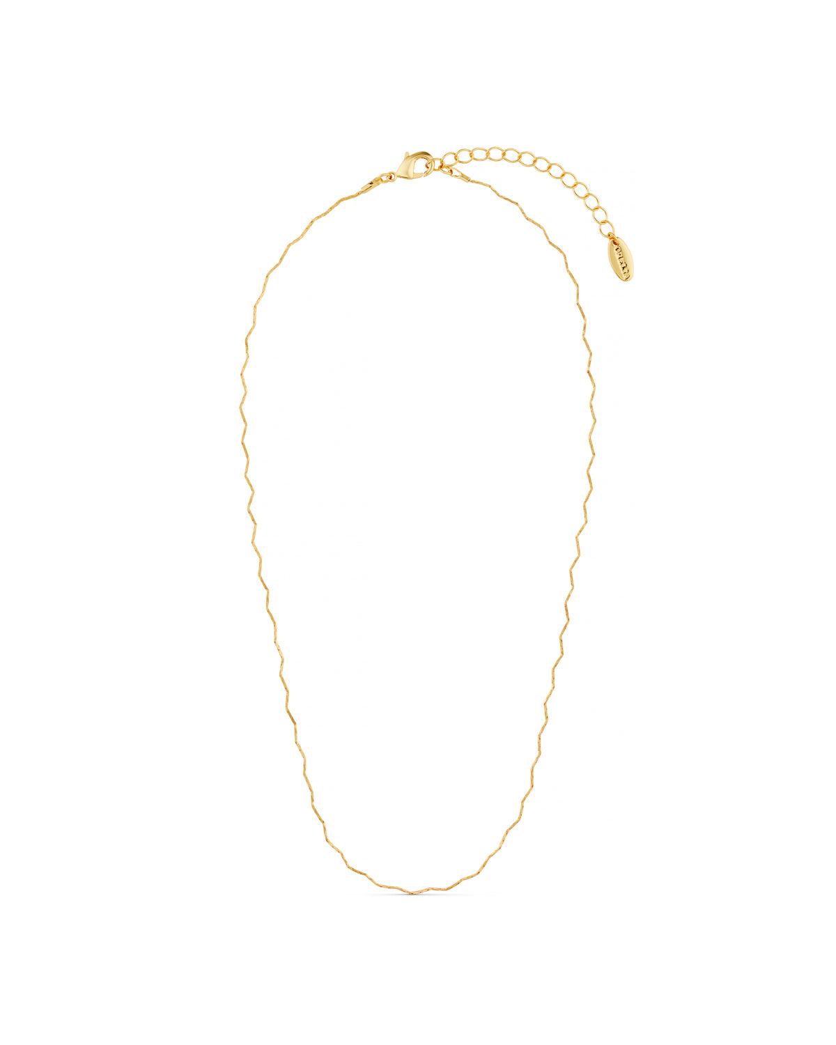 FINE WAVE NECKLACE GOLD