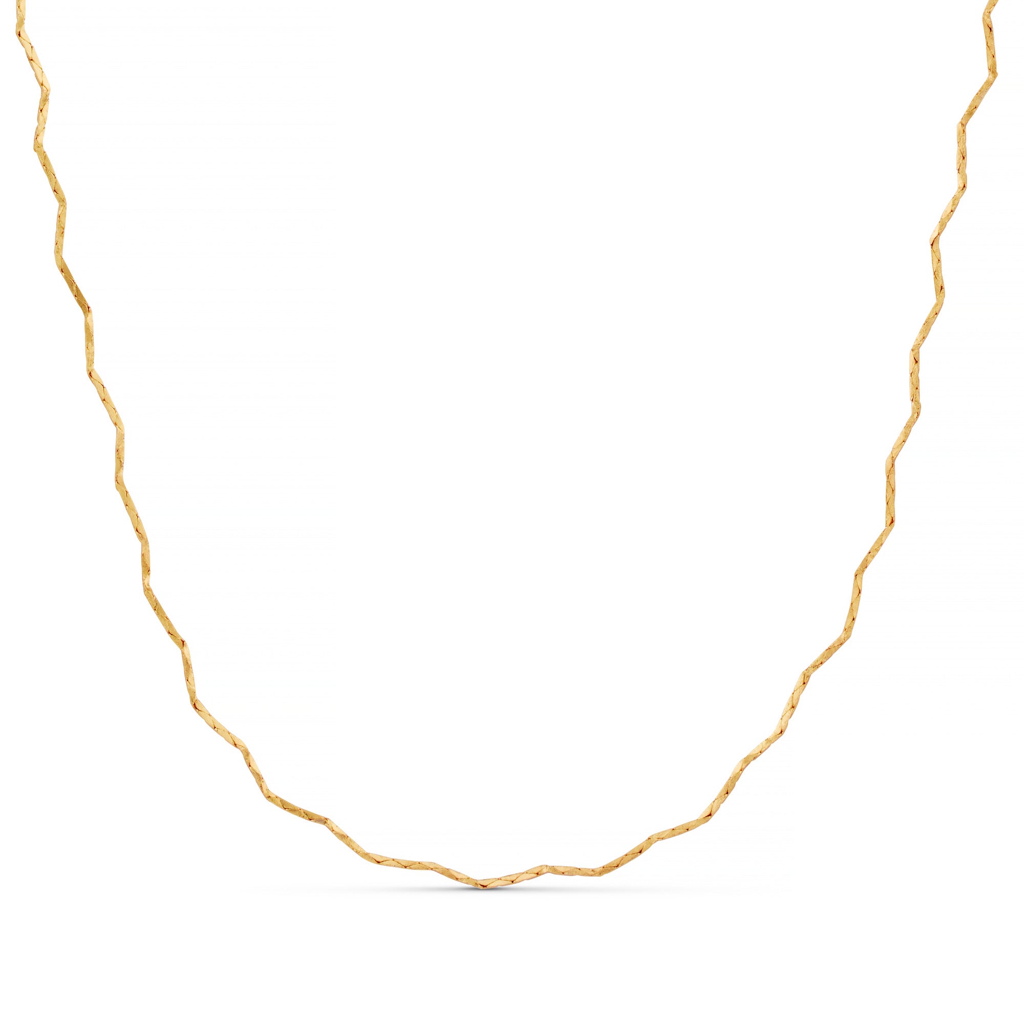 FINE WAVE NECKLACE GOLD