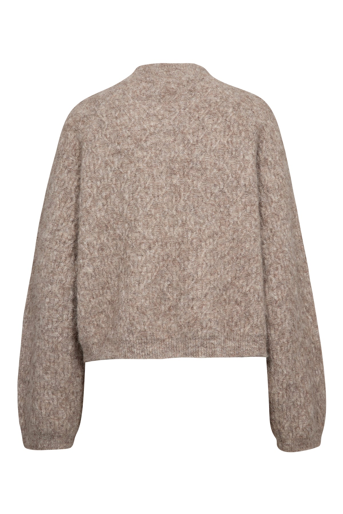 OLIVIA LUREX PULLOVER LIGHT BROWN