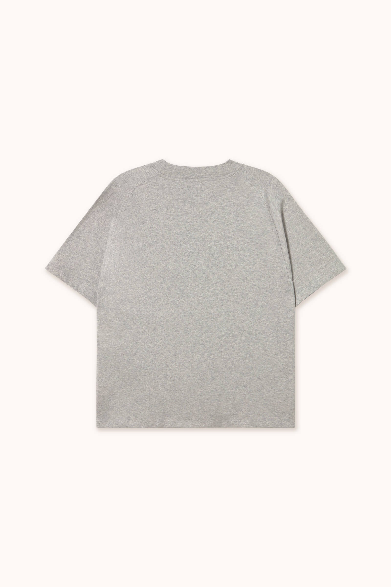 MELANGE RELAXED TEE MEDIUM GREY