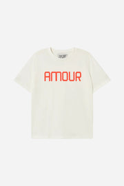 AMOUR TEE OFF WHITE