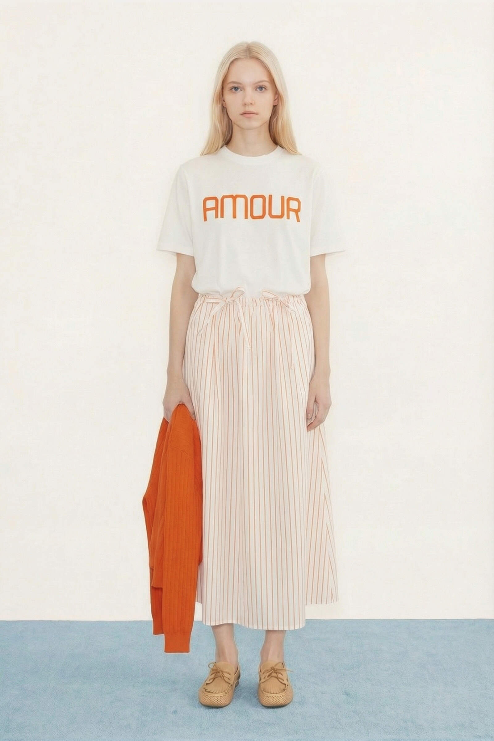 AMOUR TEE OFF WHITE