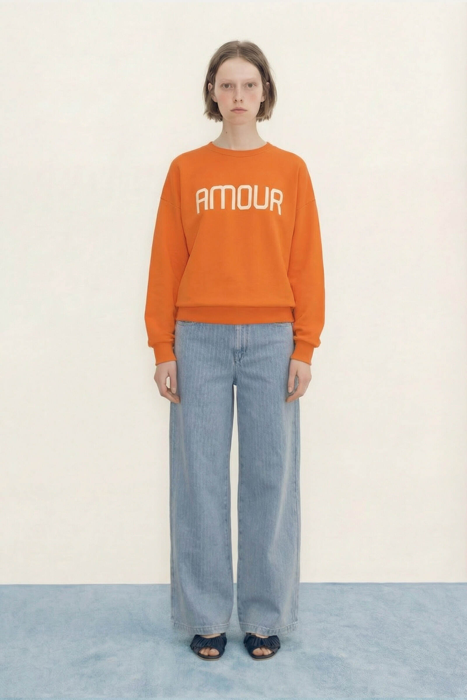 AMOUR SWEATSHIRT SUMMER RED