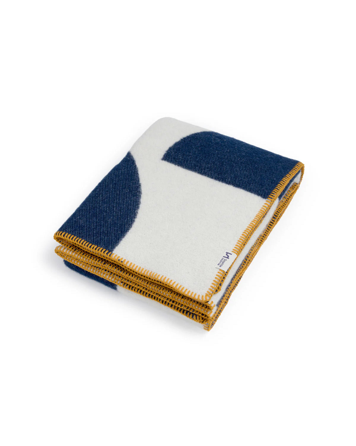 DEKO WOOL BLANKET NAVY
