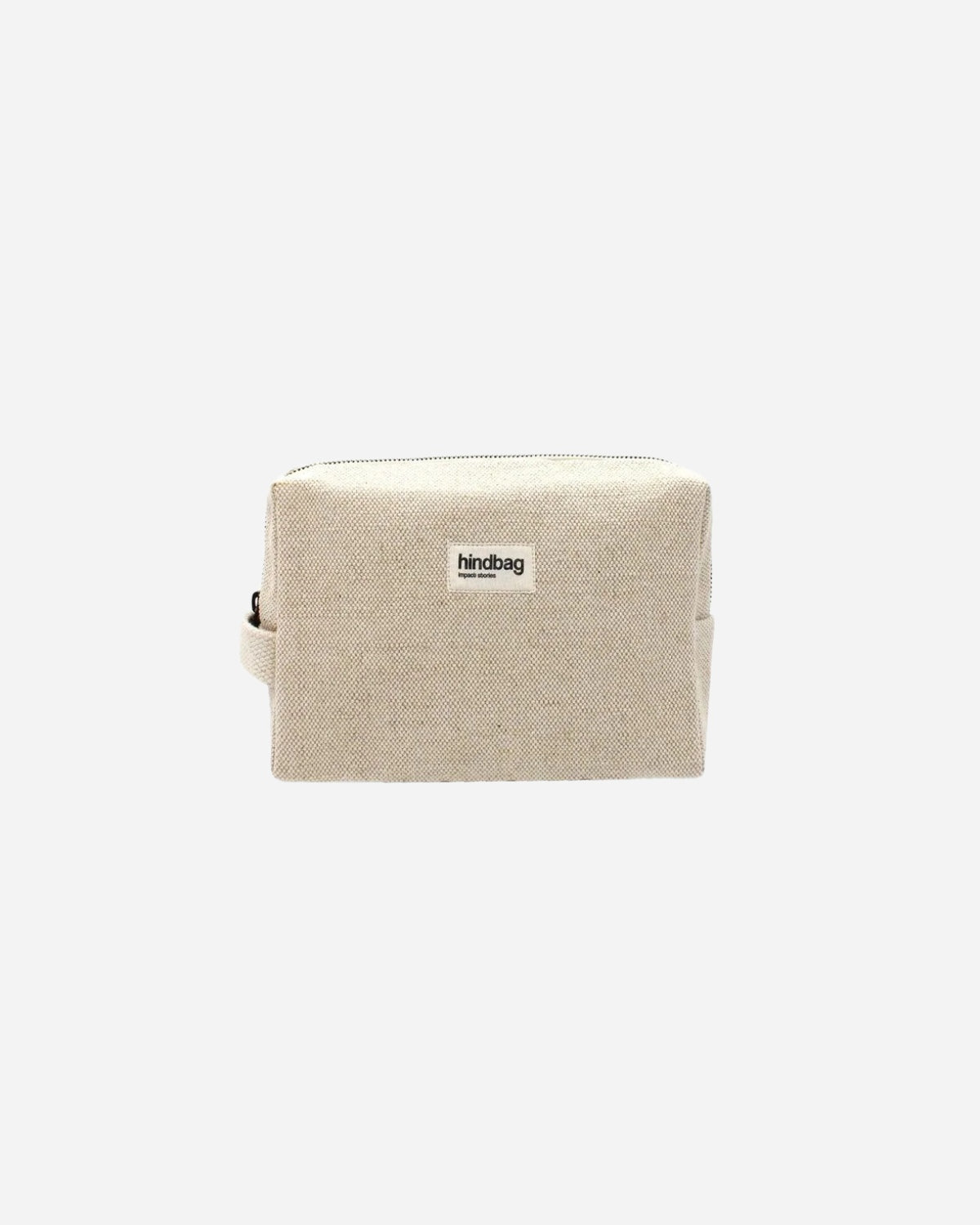 Natural jute toiletry bag
