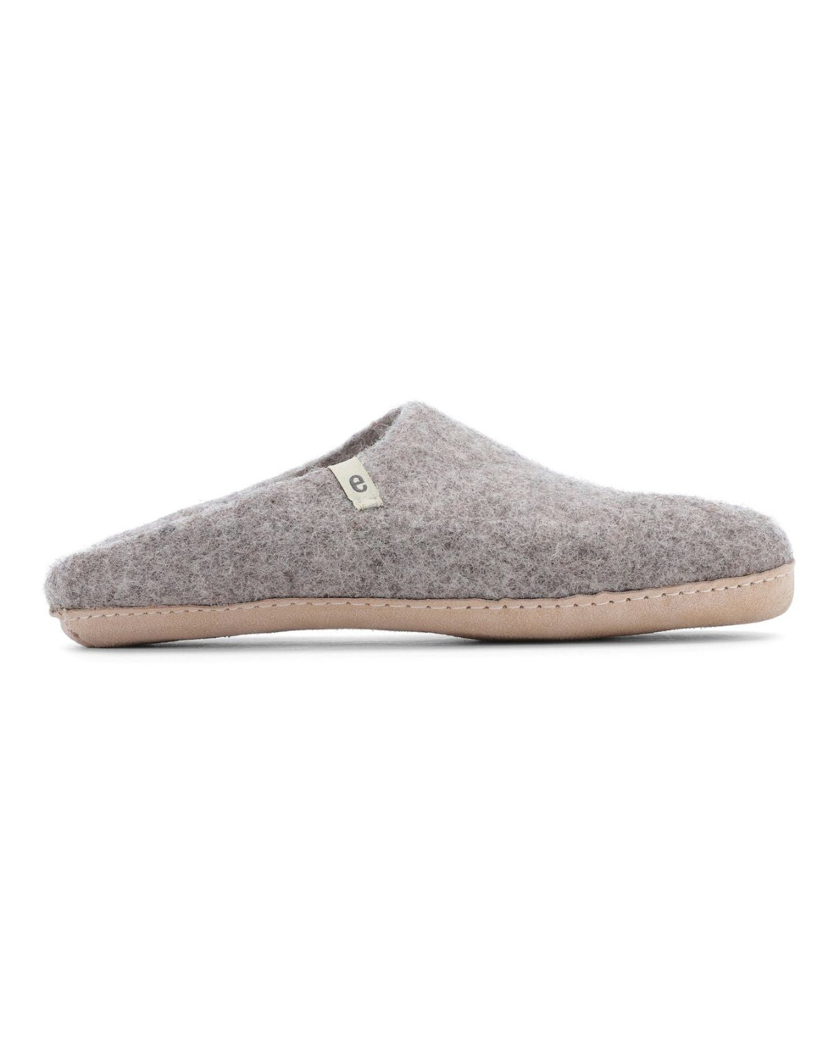 NATURAL GREY SLIPPERS