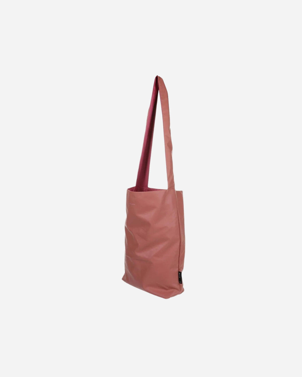red Vegan leather crossbody bag