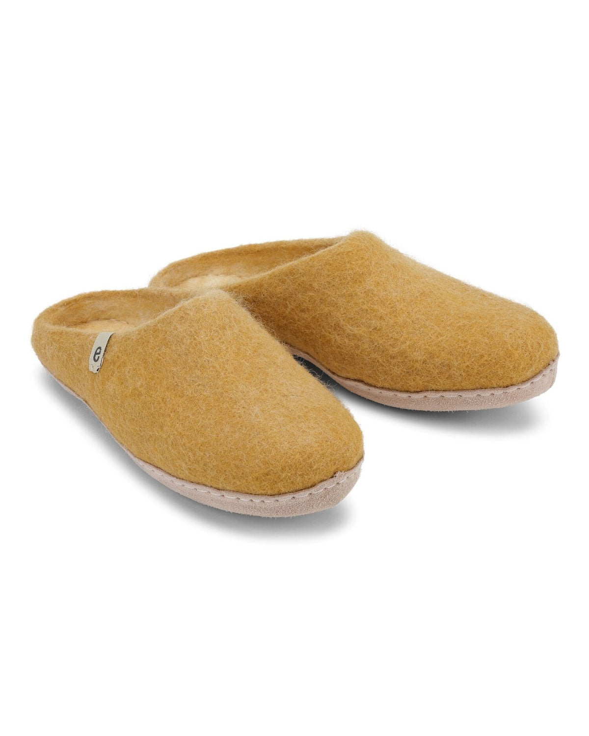 MUSTARD SLIPPERS