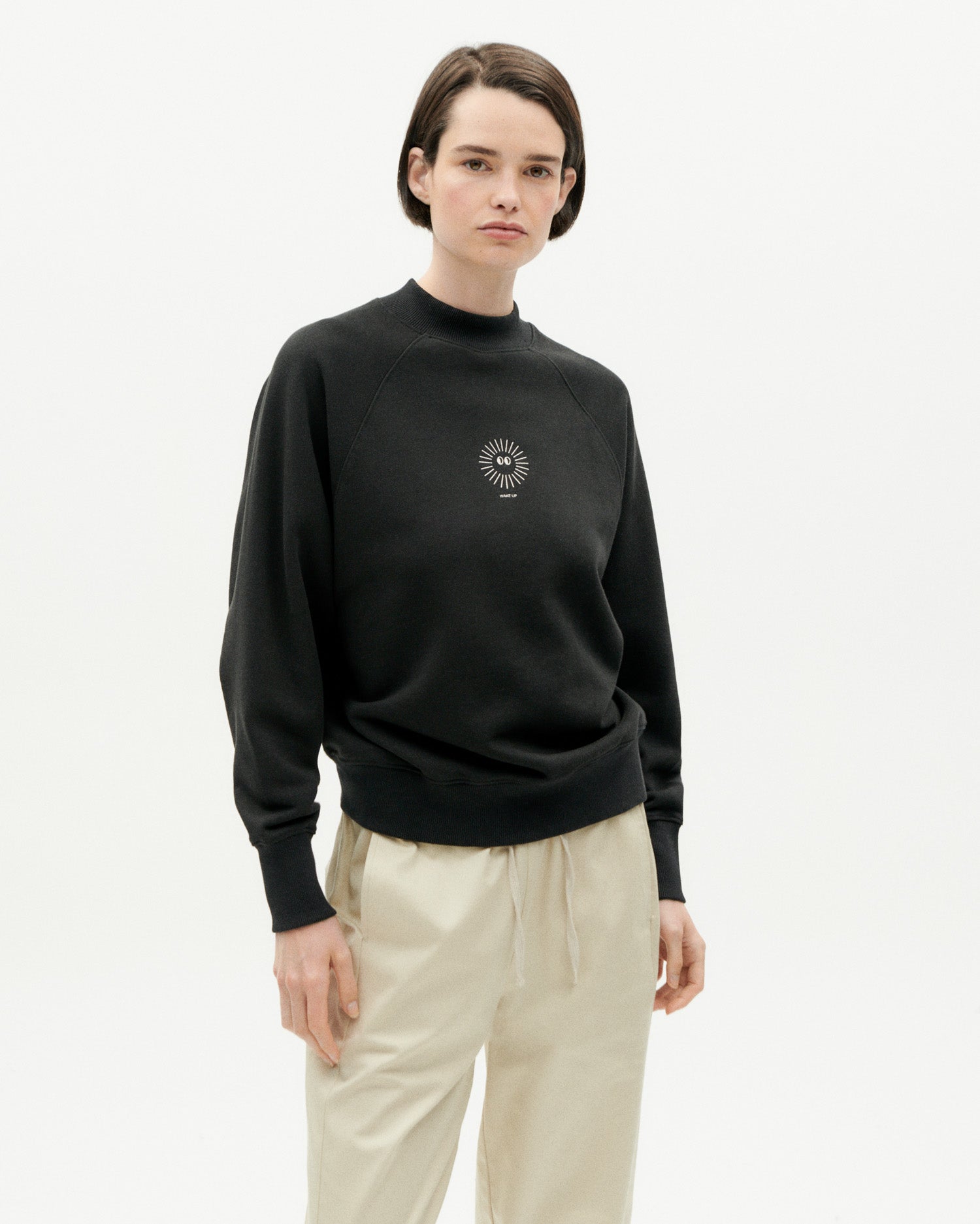 SOLEIL BLACK FANTINE SWEATSHIRT
