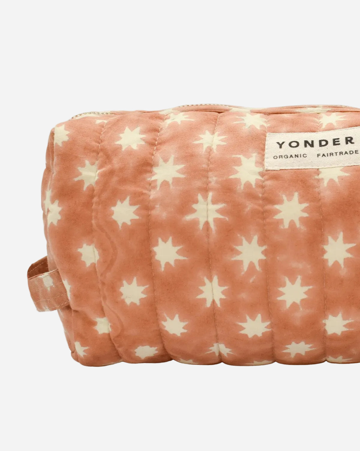 QUILTED WASH BAG COSMIC PEANUT
