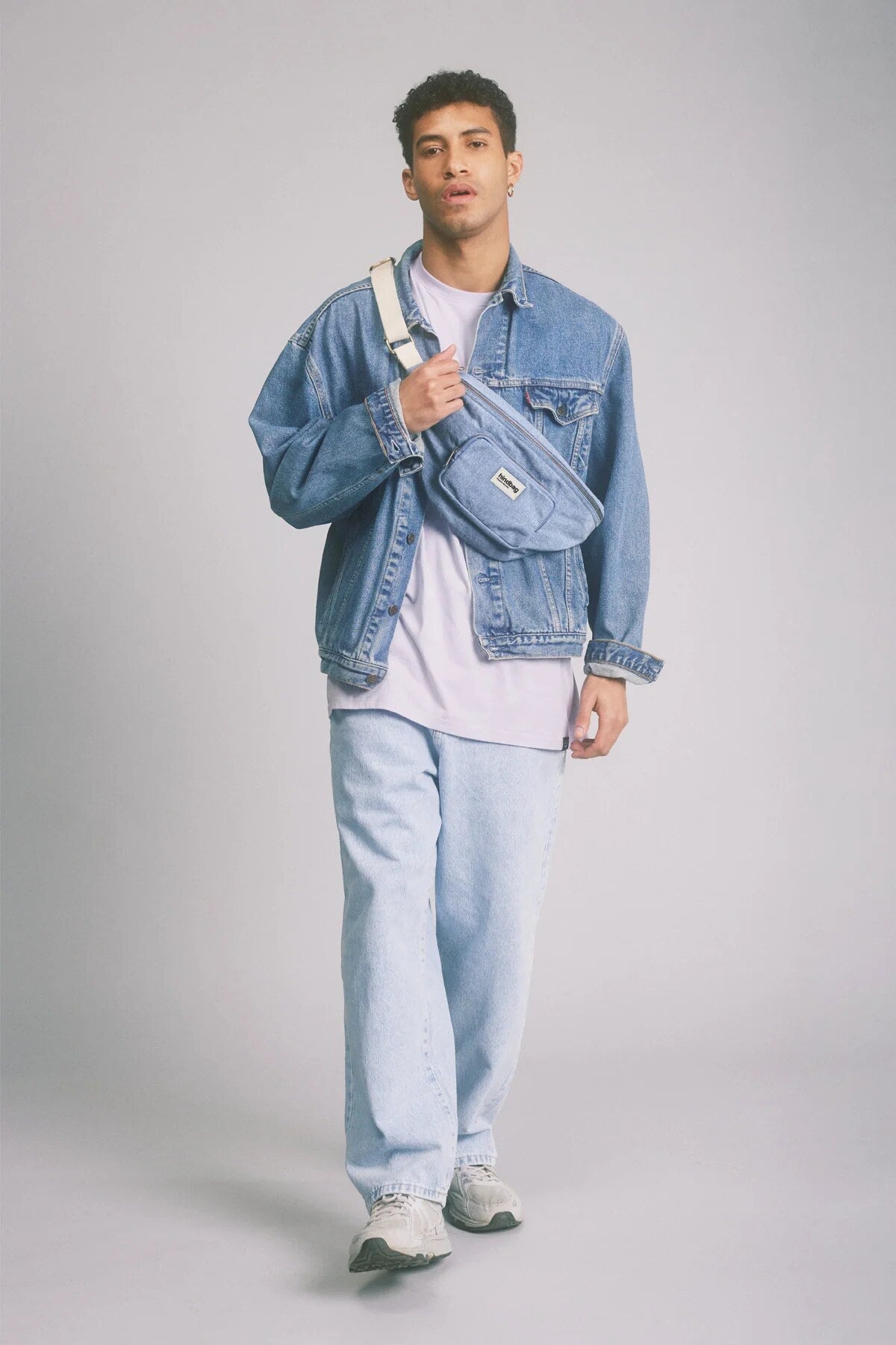 SOFIA XL BELT BAG DENIM BLEU