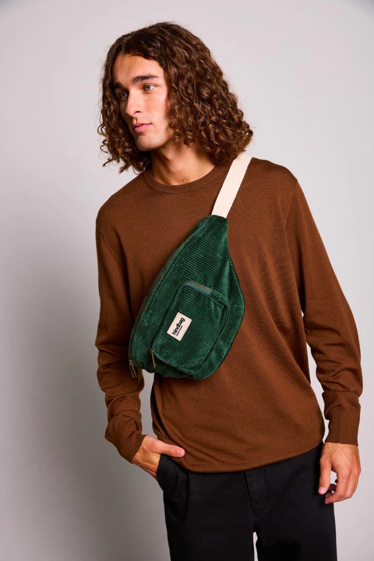 SOFIA XL BELT BAG CORDUROY SAPIN