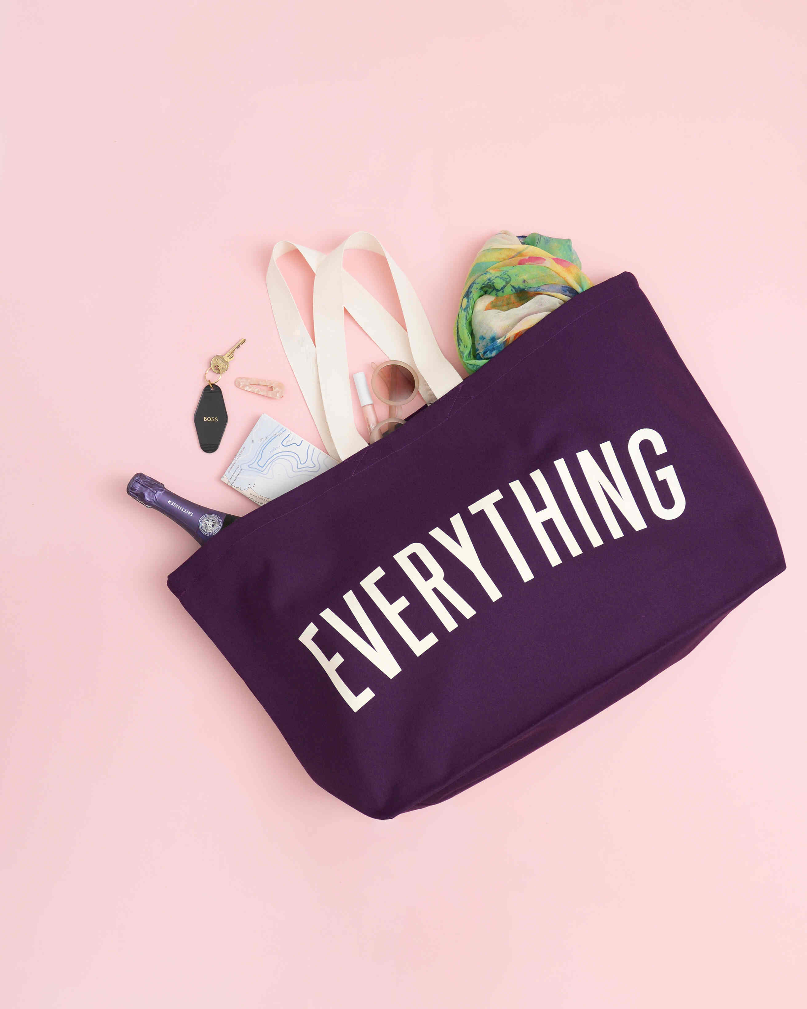 EVERYTHING BAG PLUM
