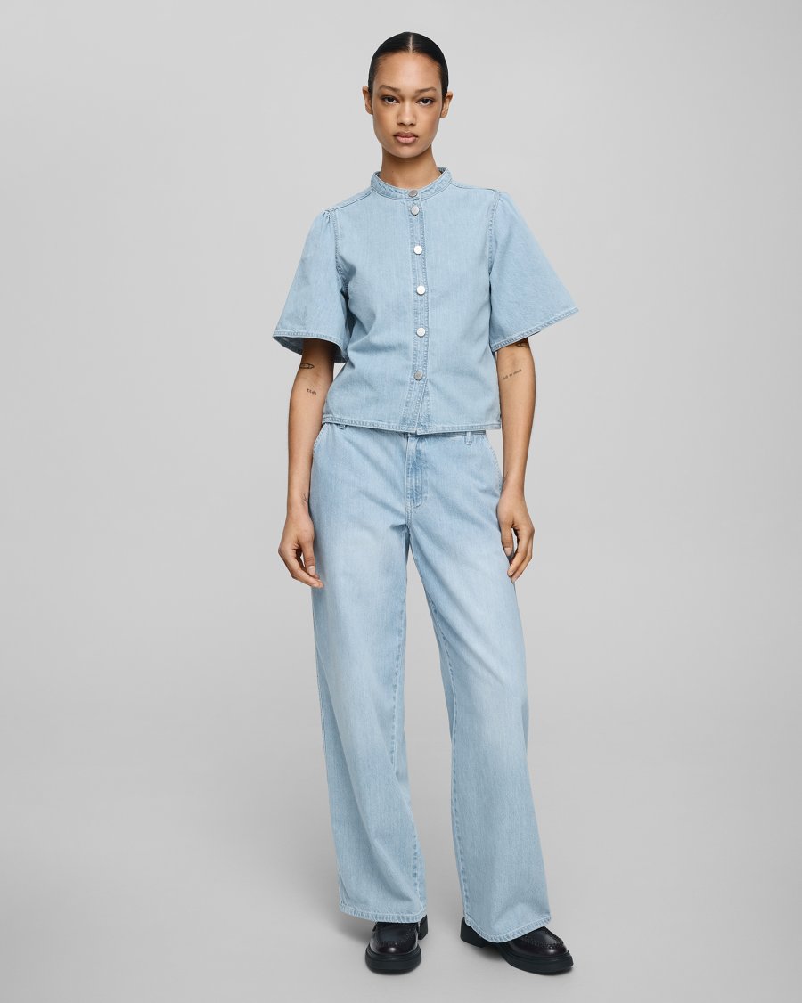 INGRID LIS HW JEANS LT BLUE WASH