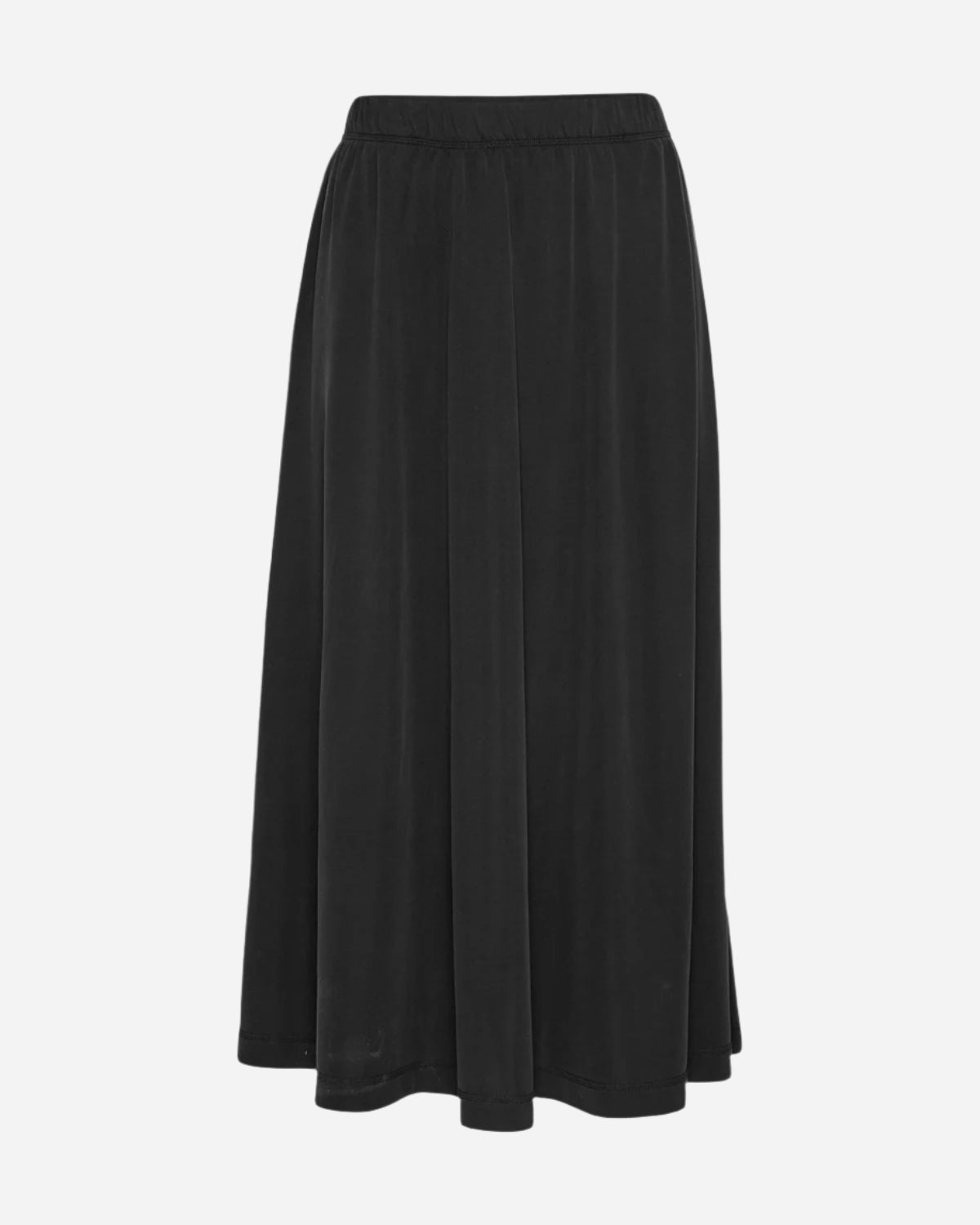 Black skirt on a white background