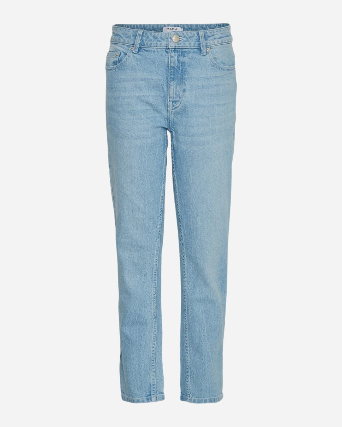 KIEA ADA SLIM CROP JEAN LIGHT BLUE