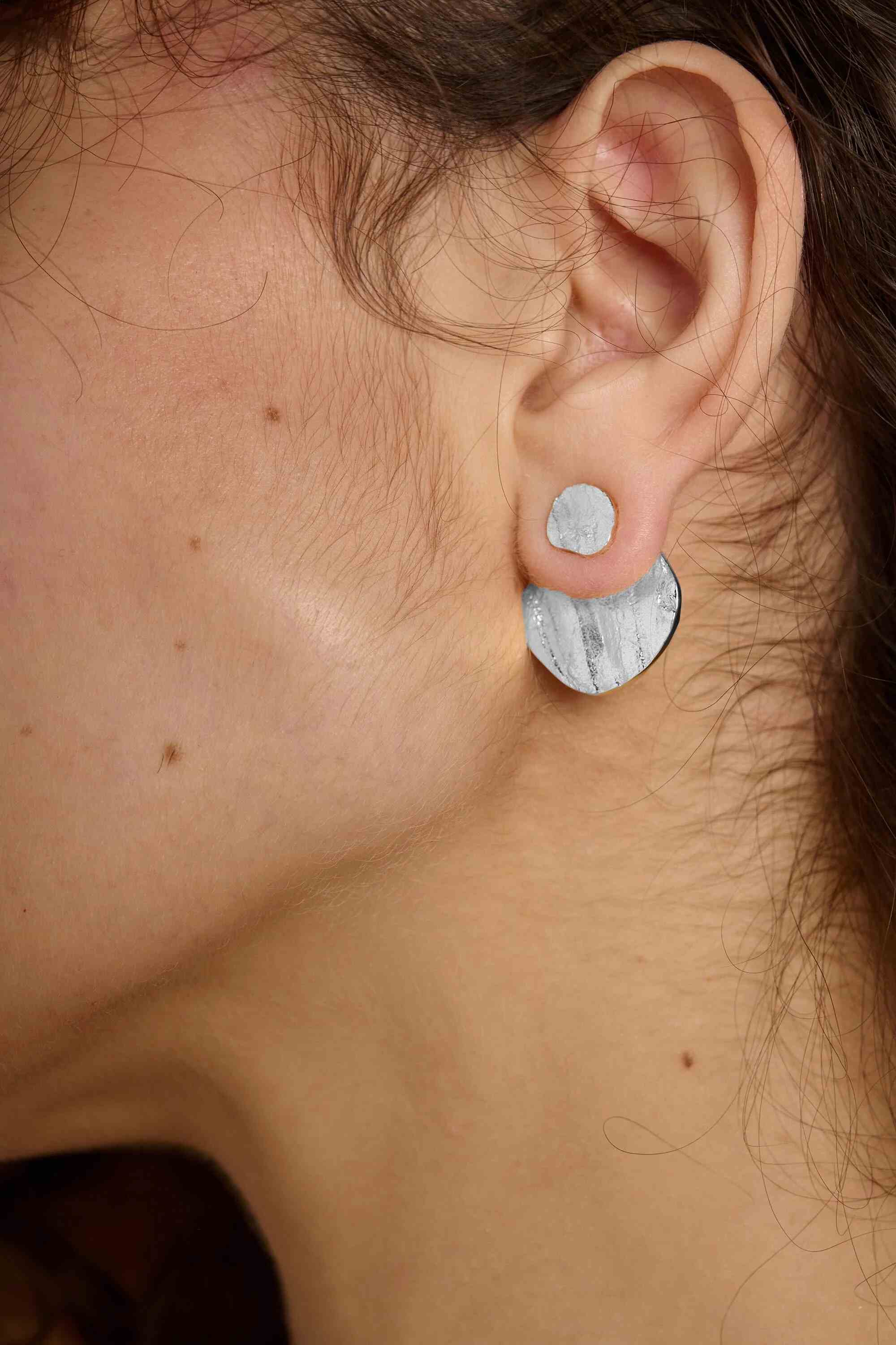 RIVA EARRINGS SILVER